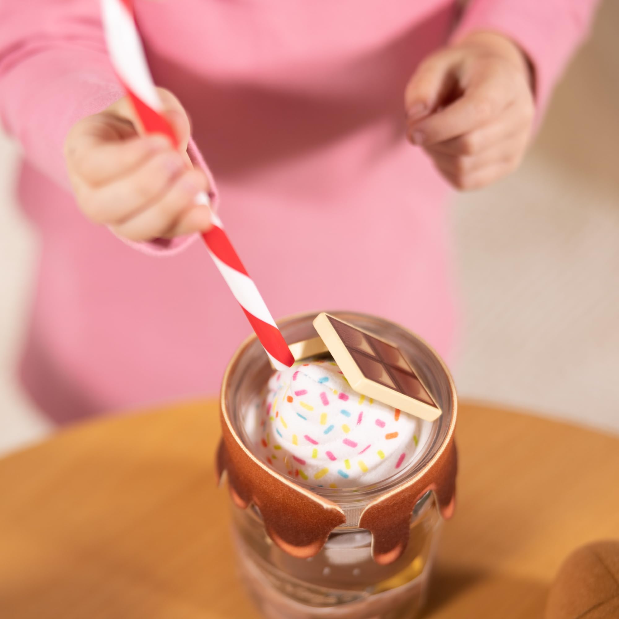Melissa & Doug Zabawkowy zestaw do przygotowywania koktajli mlecznych do wielokrotnego użytku dla dzieci w wieku powyżej 3. roku życia