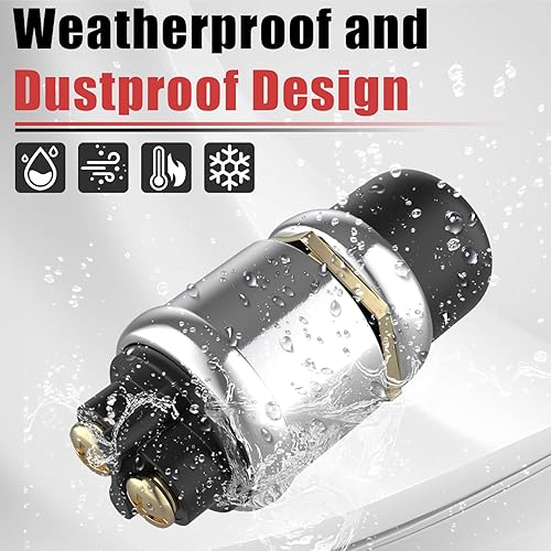 Miniatura 6 de Interruptor de arranque de botón pulsador 12V 50A, interruptor de arranque momentáneo impermeable para motor de automóvil, botón de arranque para