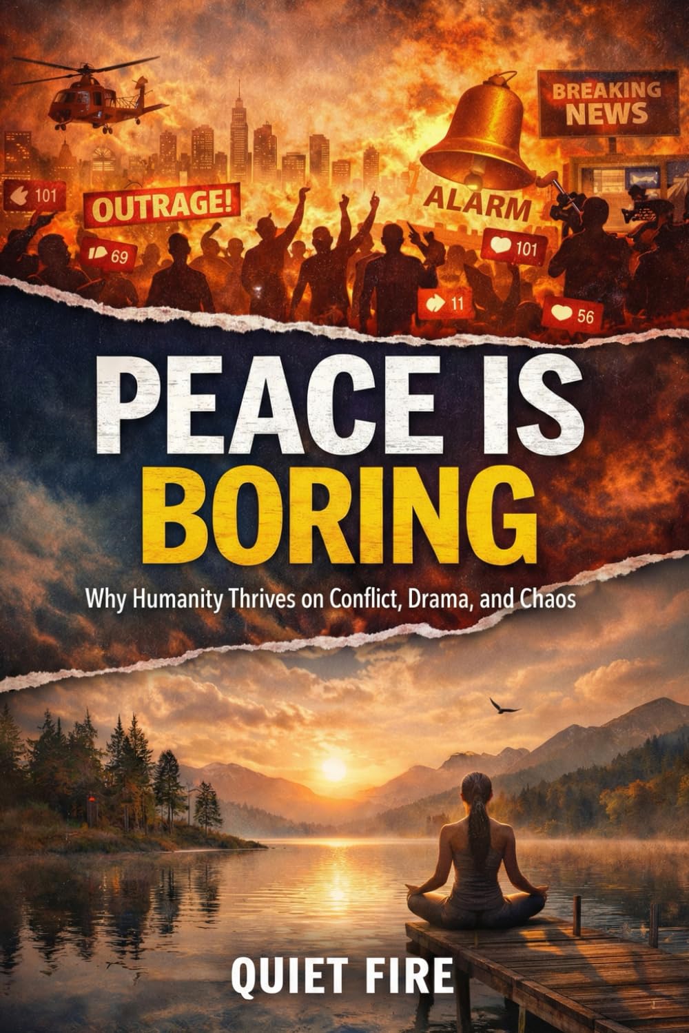 PEACE IS BROING: Why Humanity Thrives on Conflict, Drama, and Chaos