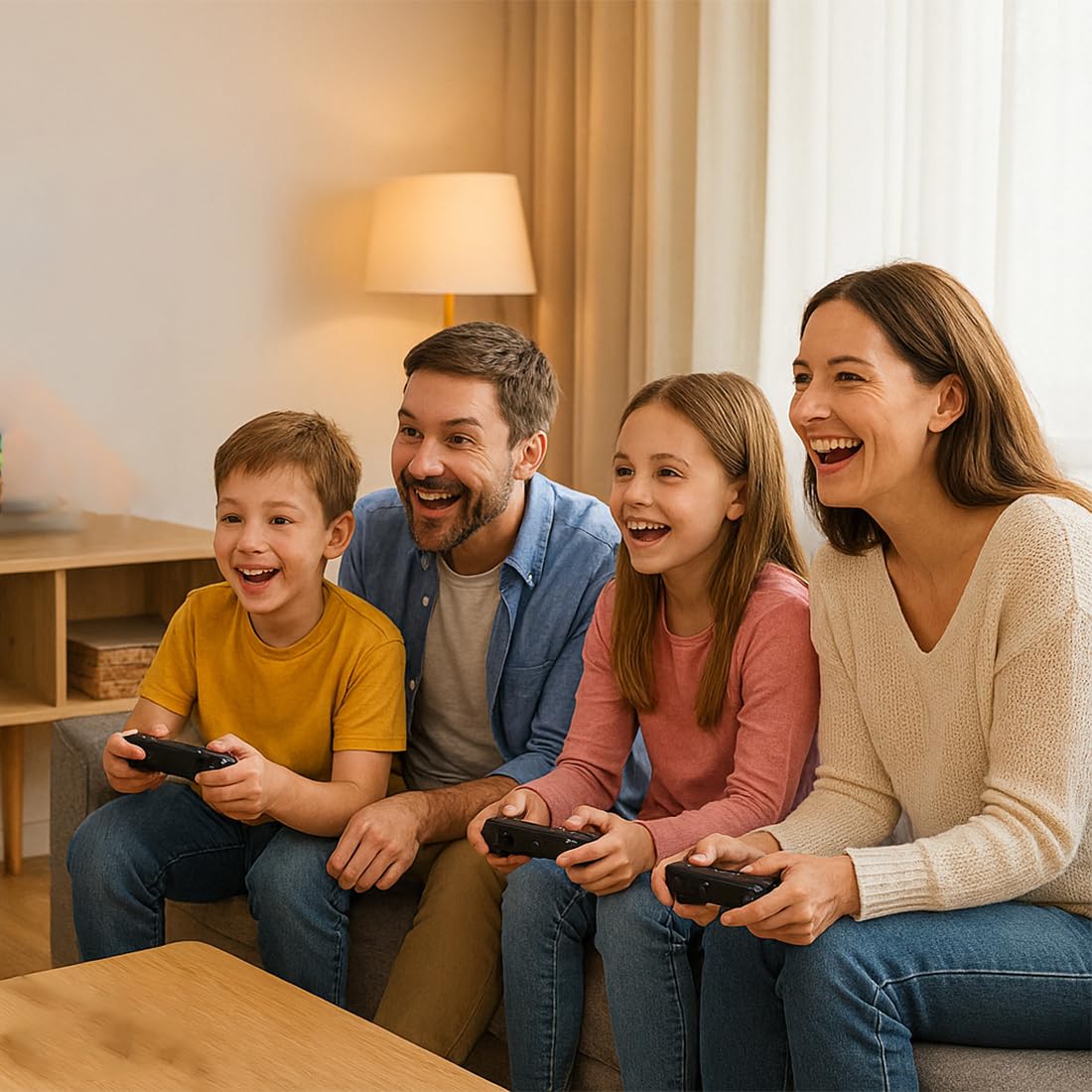 Retro Spielekonsole mit 100.000+ Klassikern – 4K HDMI & 2 Kabellose Controller – Plug & Play ohne Verzögerung – Für Familien, Kinder & Freunde – Ideal für Wohnzimmer & Spieleabende