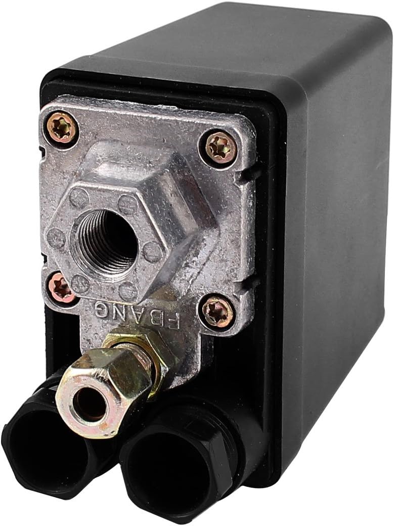 Aexit AC 240V Control electrical 15A 175PSI 1.2Mpa 1/4BSP Port Air Water Compressor Pressure Switch Control Valve