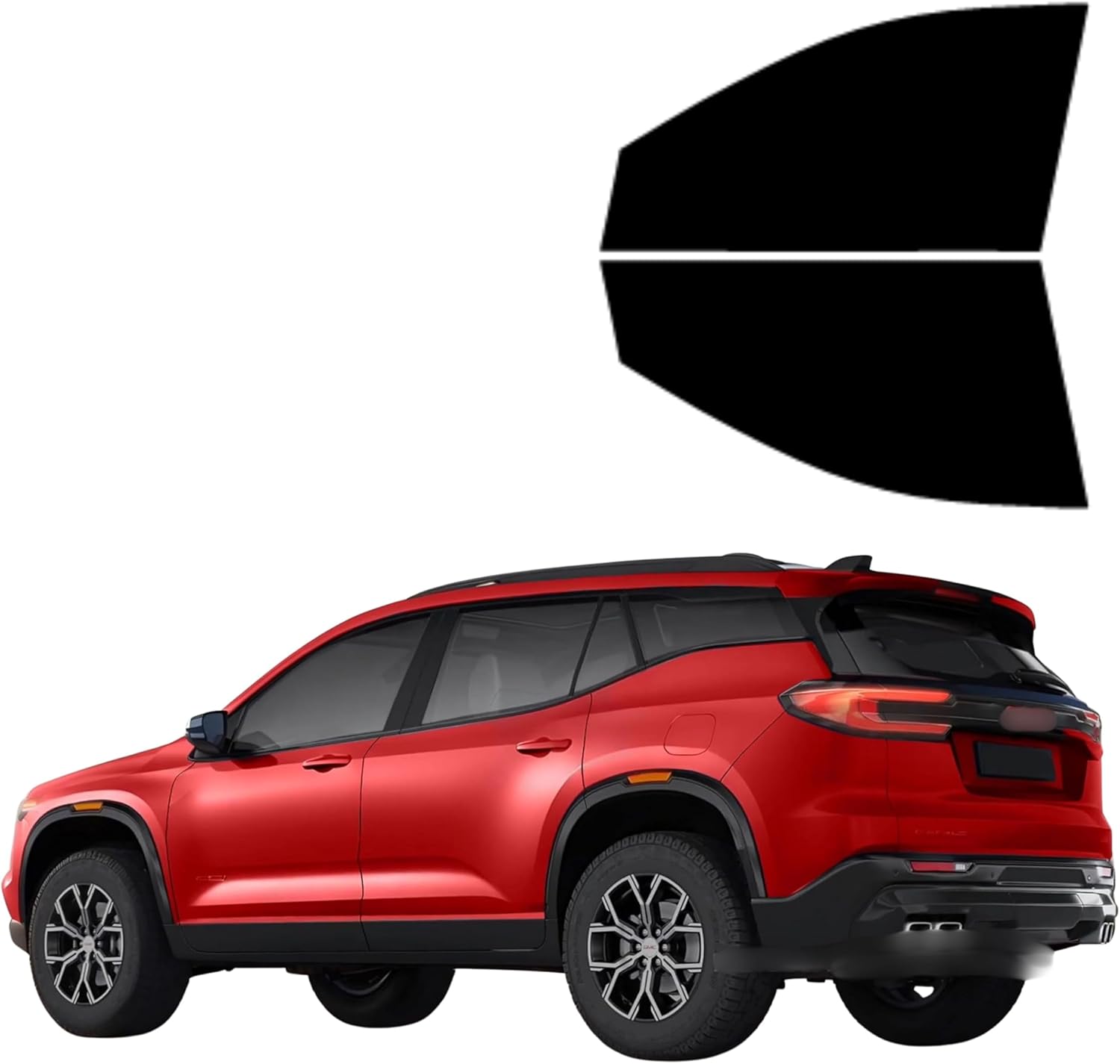 Precut Tint Kit Nano Carbon Film for GMC Terrain 2025-2026 Driver and Passenger Windows Computer Cut to Custom Fit Your Windows.. (20% All)