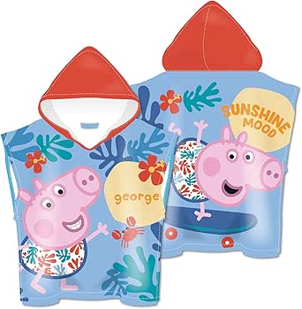 T-shirt à manches courtes Peppa Pig pour enfants, vêtements cancers