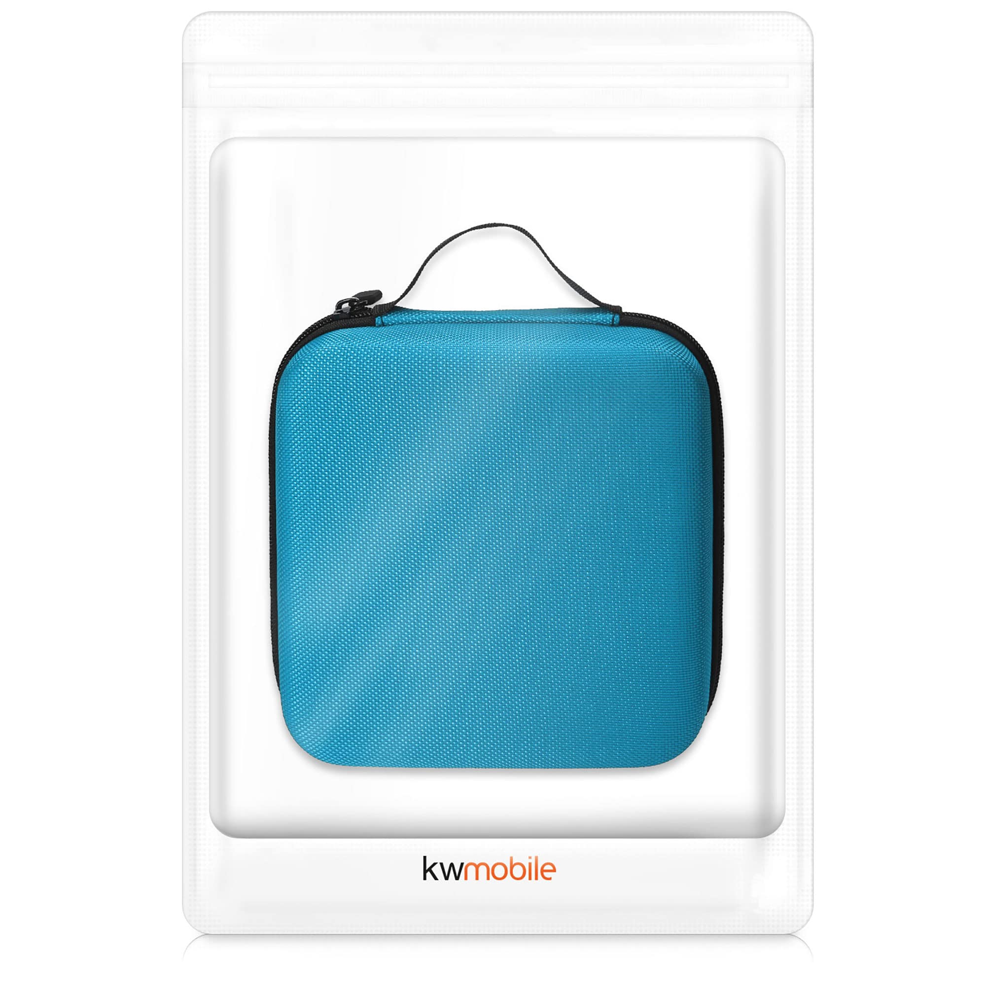 kwmobile Borsa compatibile con Tonies - Custodia Rigida in Nylon con 8 Tasche eB