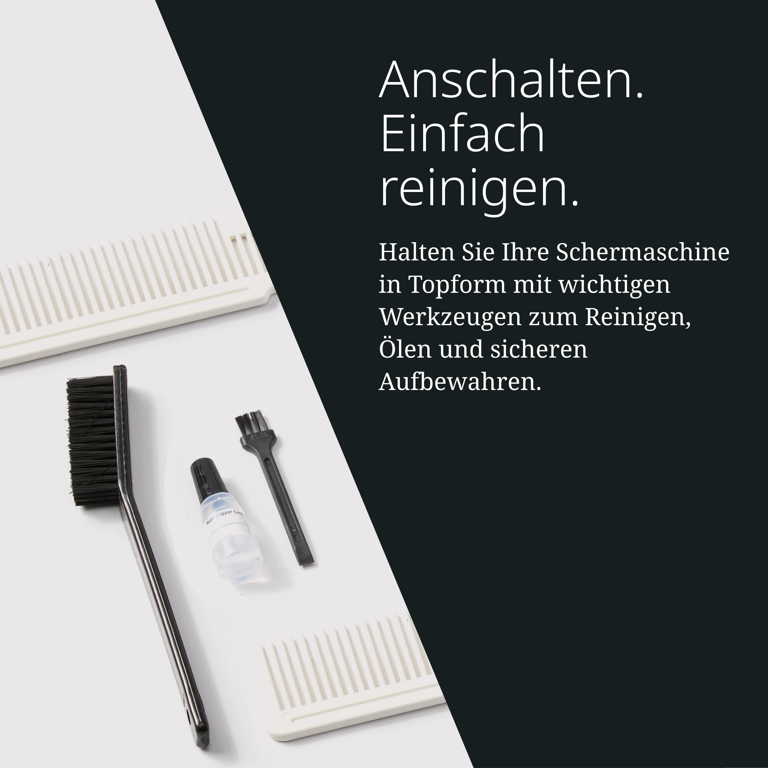 Wahl Kabellose Barber Combo - Mit Magic Clip & Detailer Li - Titan-Klingen - 100 Minuten Laufzeit