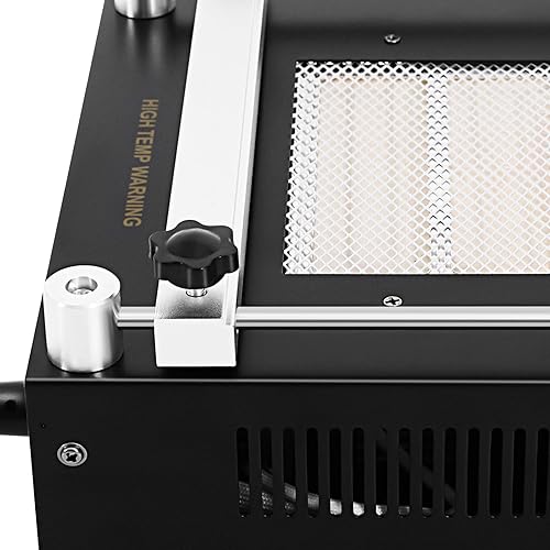 Miniatura 7 de 853A 110V 450W SMD BGA Estación de retrabajo Estación de horno de precalentamiento Placa caliente, Precalentador electrónico infrarrojo,