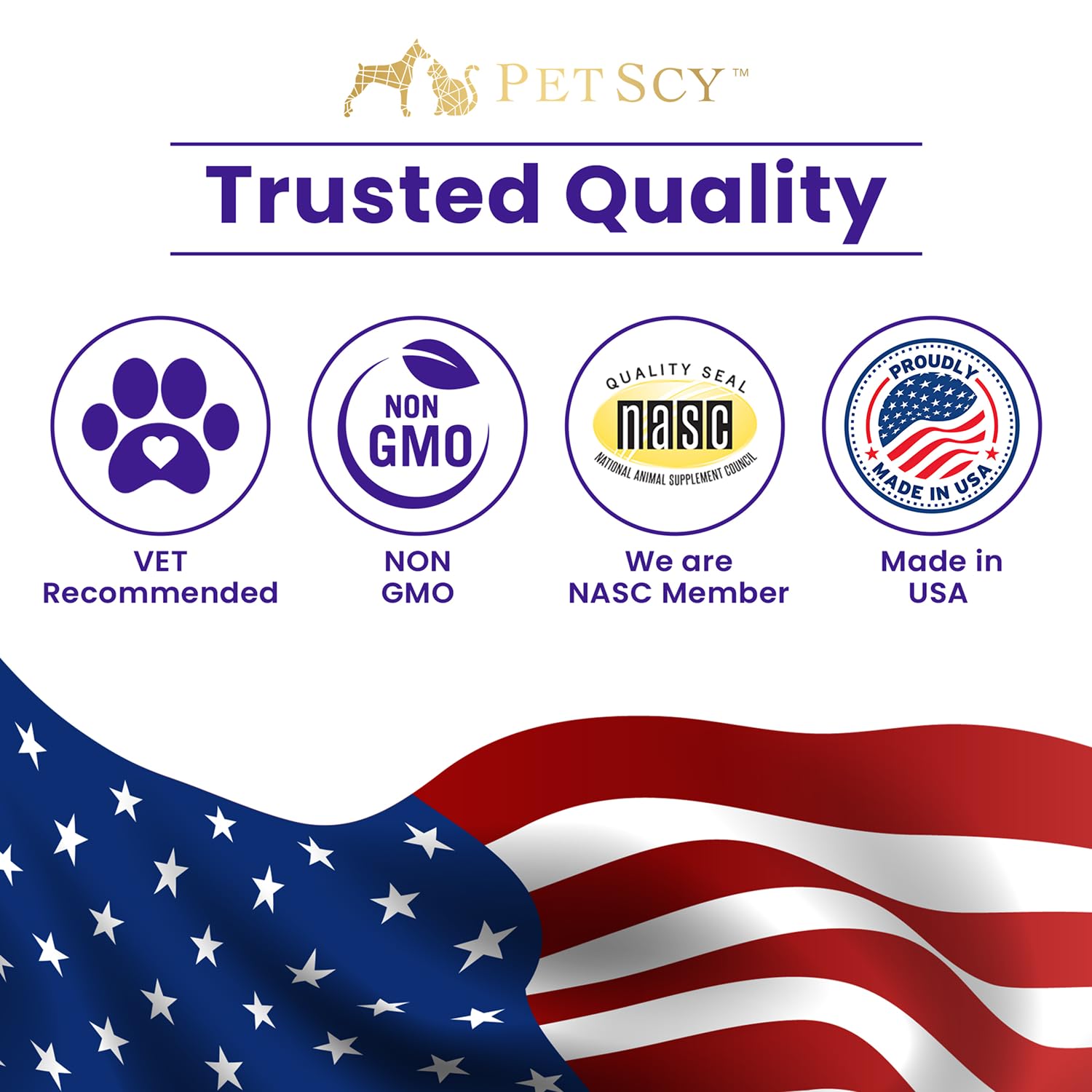 Petscy Polvo dental para perros, limpieza de dientes y ambientador de aliento, cuidado dental para perros, cuidado bucal, soporte para placa y sarro, sabor a pollo, 2.1 onzas (mediano)