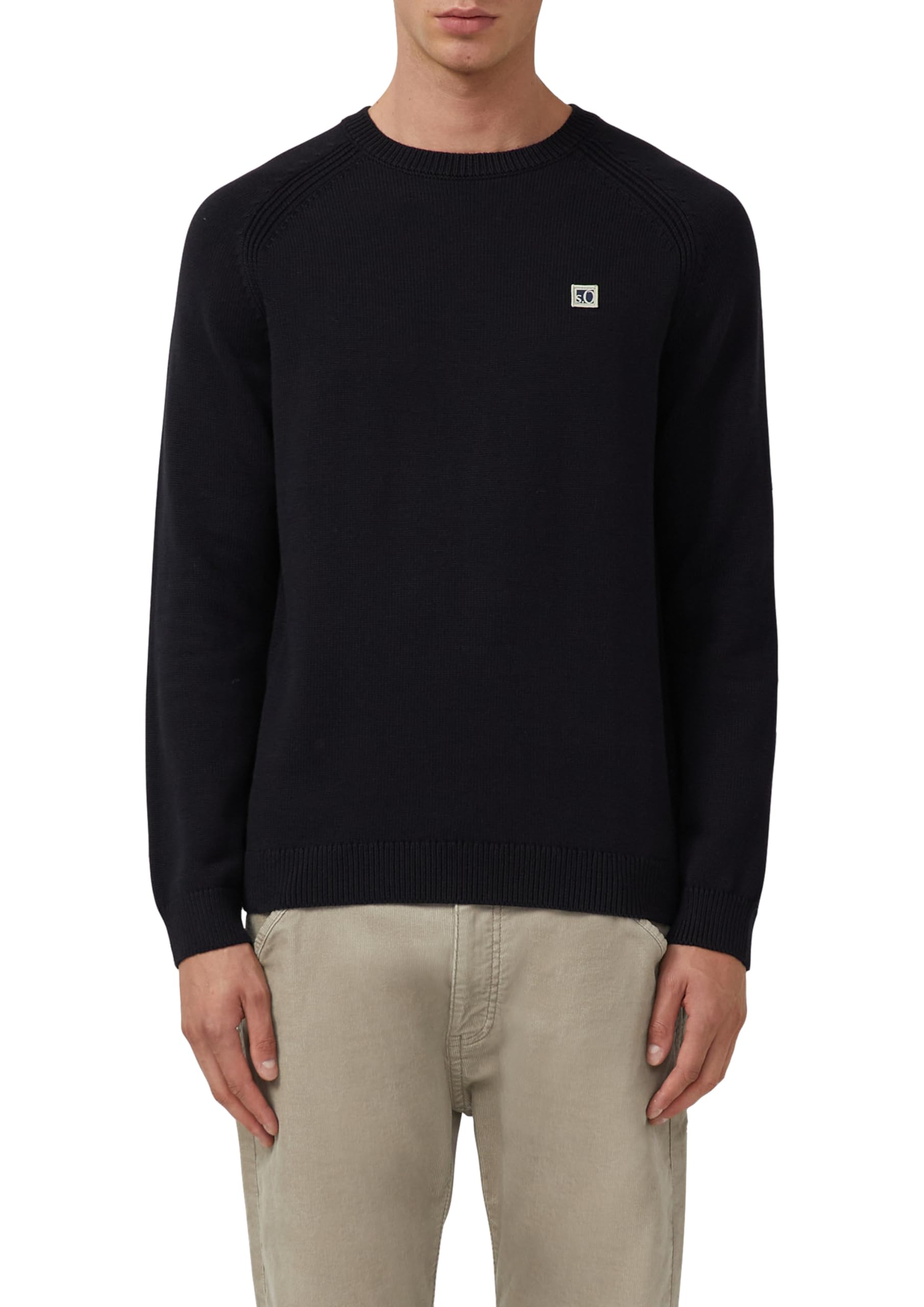 s.Oliver Strickpullover aus Baumwolle mit Raglanärmeln