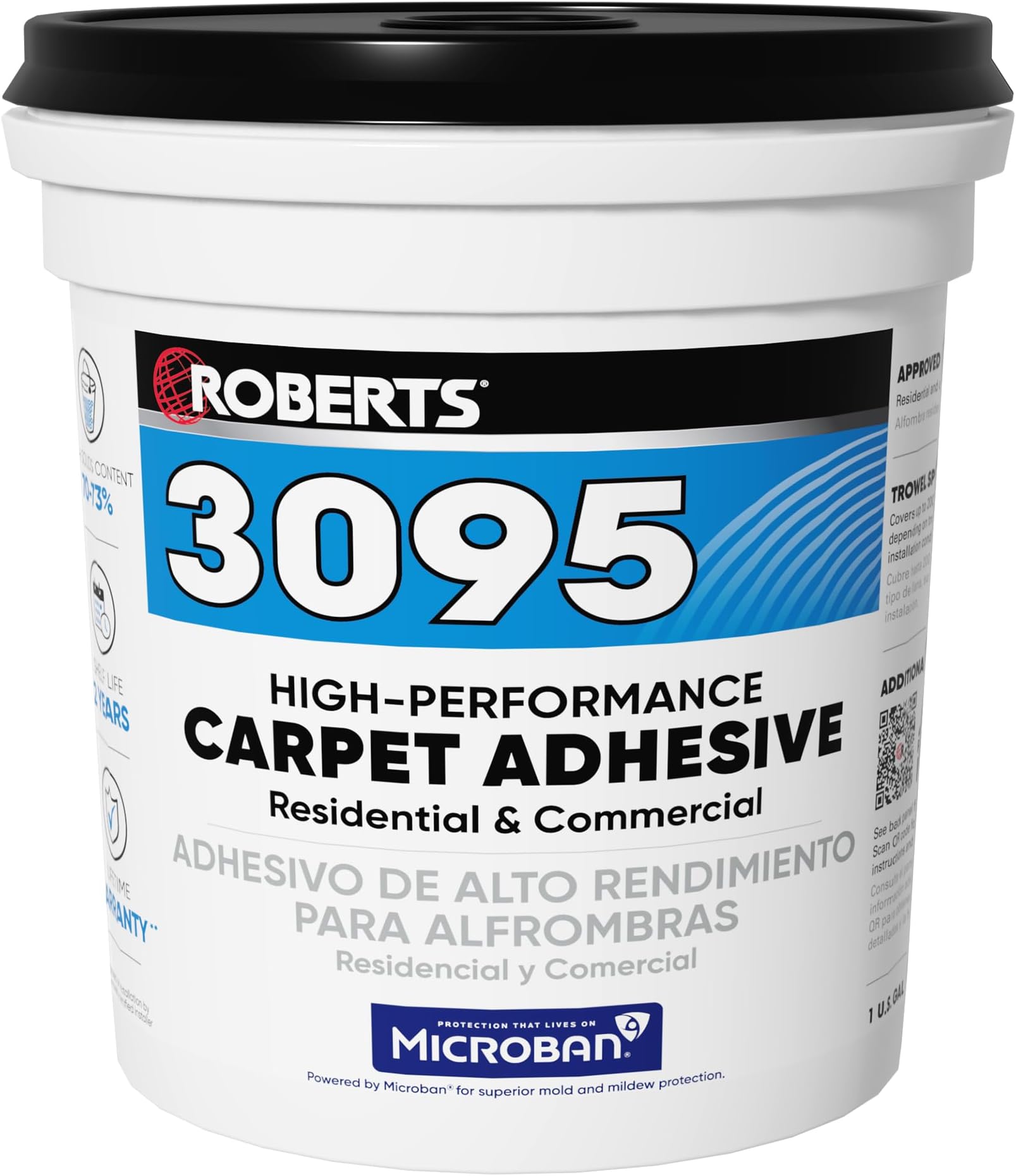 ROBERTS 3095-1 1 Gallon Carpet Adhesive