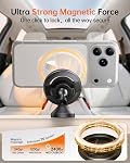 SYNCWIRE for MagSafe Car Mount - 360 Rotation Magnetic Phone Holder for Car Dashboard, Strong Magnets Car Phone Holder Mount Compatible iPhone 16 Pro Max 15 14 13 12,Samsung - MagSafe Car Accessories
