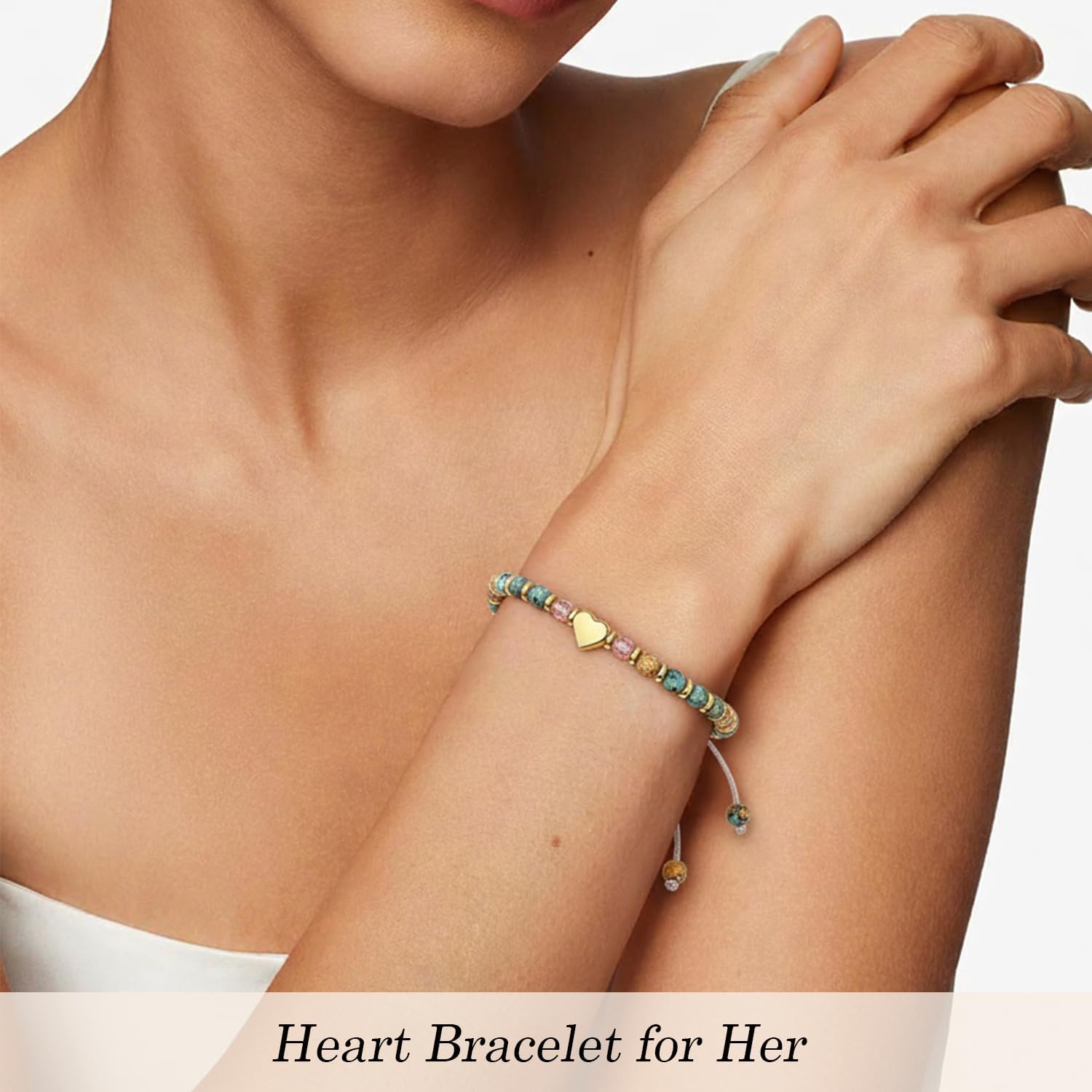 Inspirational Friendship Bracelets for Women – Unique Natural Stone Bracelet Get Well Soon Gifts for BFF, Bestie, Celebrations, Birthdays, Stocking Stuffers, Daughter, Mom, Sister and Friends - Image 5