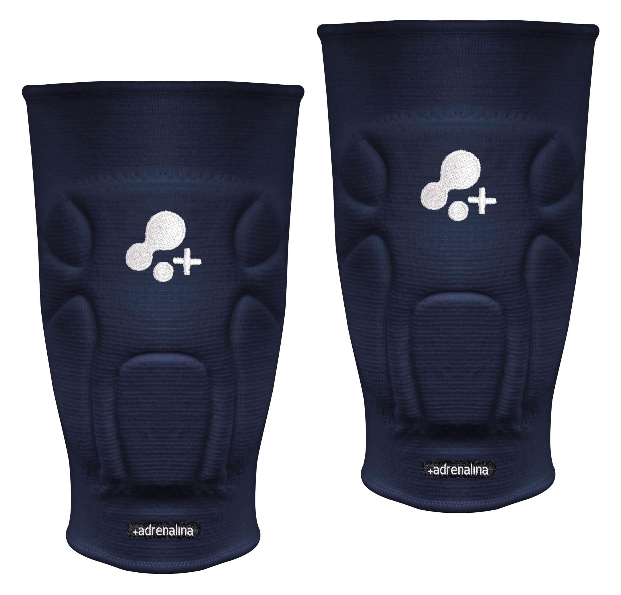 Genouillère MT7 Volley Professionnel, Avancée Protection de Rouleau. (Bleu marine, SR)