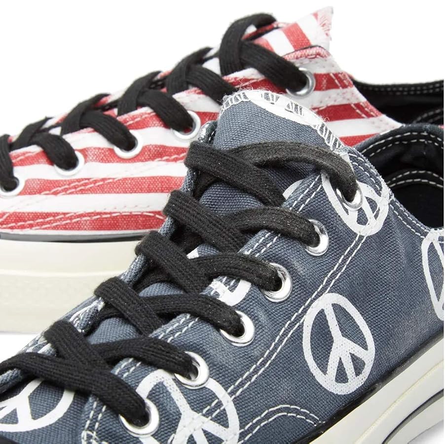 靴 CONVERSE Chuck 70 Peace Symbols Converse Chuck 70 Unleash Peace sign high top sneakers Shoes