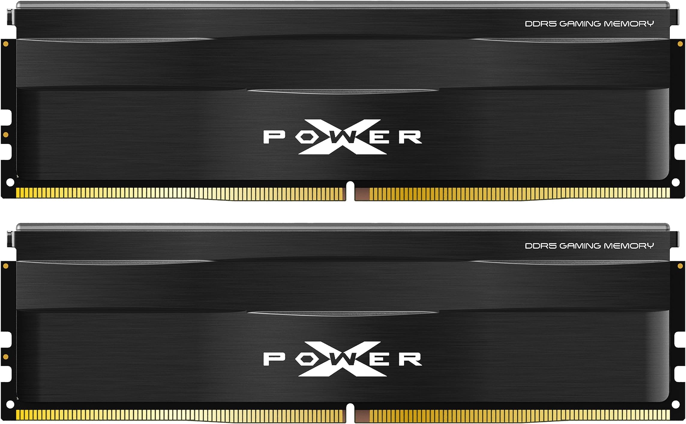 Silicon Power DDR5 32GB (2x16GB) 6000MT/s (PC5-48000) 288-pin CL30 1.35V UDIMM Desktop Memory Module RAM SP032GXLWU60AFDE Black