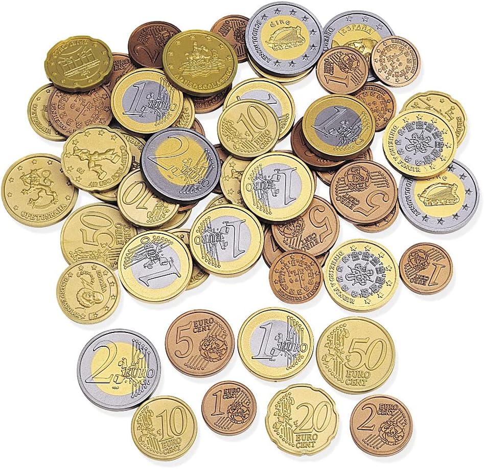 Learning Resources Mixed Euro Coins Set