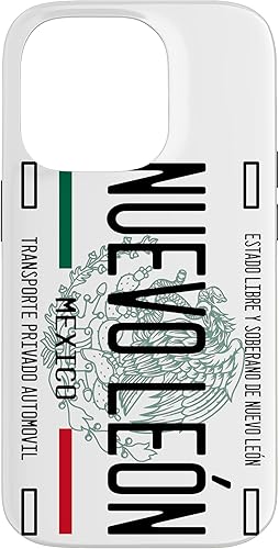 Funda para teléfono para iPhone 14 Pro Neoleonés Nuevo León