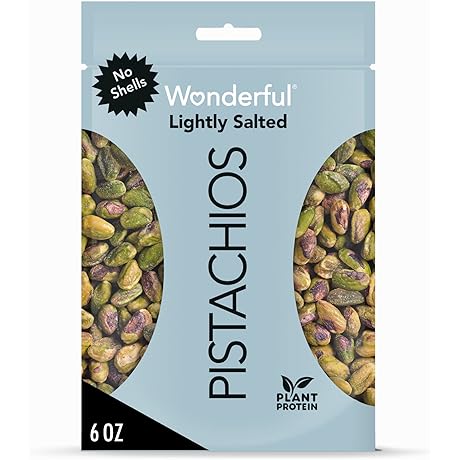 Wonderful Pistachios No Shells: Perfect Pantry Staple for Prime Pantry Groceries