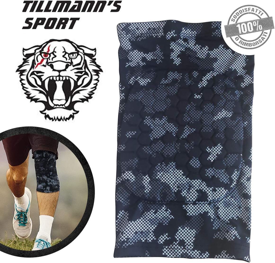 Ginocchiera ortopedica per uomo