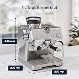 De'Longhi La Specialista Opera EC9555.M, Machine à café Espresso avec Moulin à Café Intégré, Fonction Infusion Froide, Comprend un fer à vapeur pour mousser le lait, Comprend Accessoires Ensemble de - 3