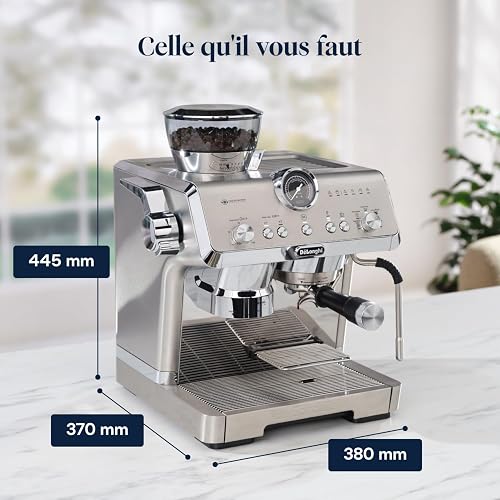 De'Longhi La Specialista Opera EC9555.M, Machine à café Espresso avec Moulin à Café Intégré, Fonction Infusion Froide, Comprend un fer à vapeur pour mousser le lait, Comprend Accessoires Ensemble de - 3