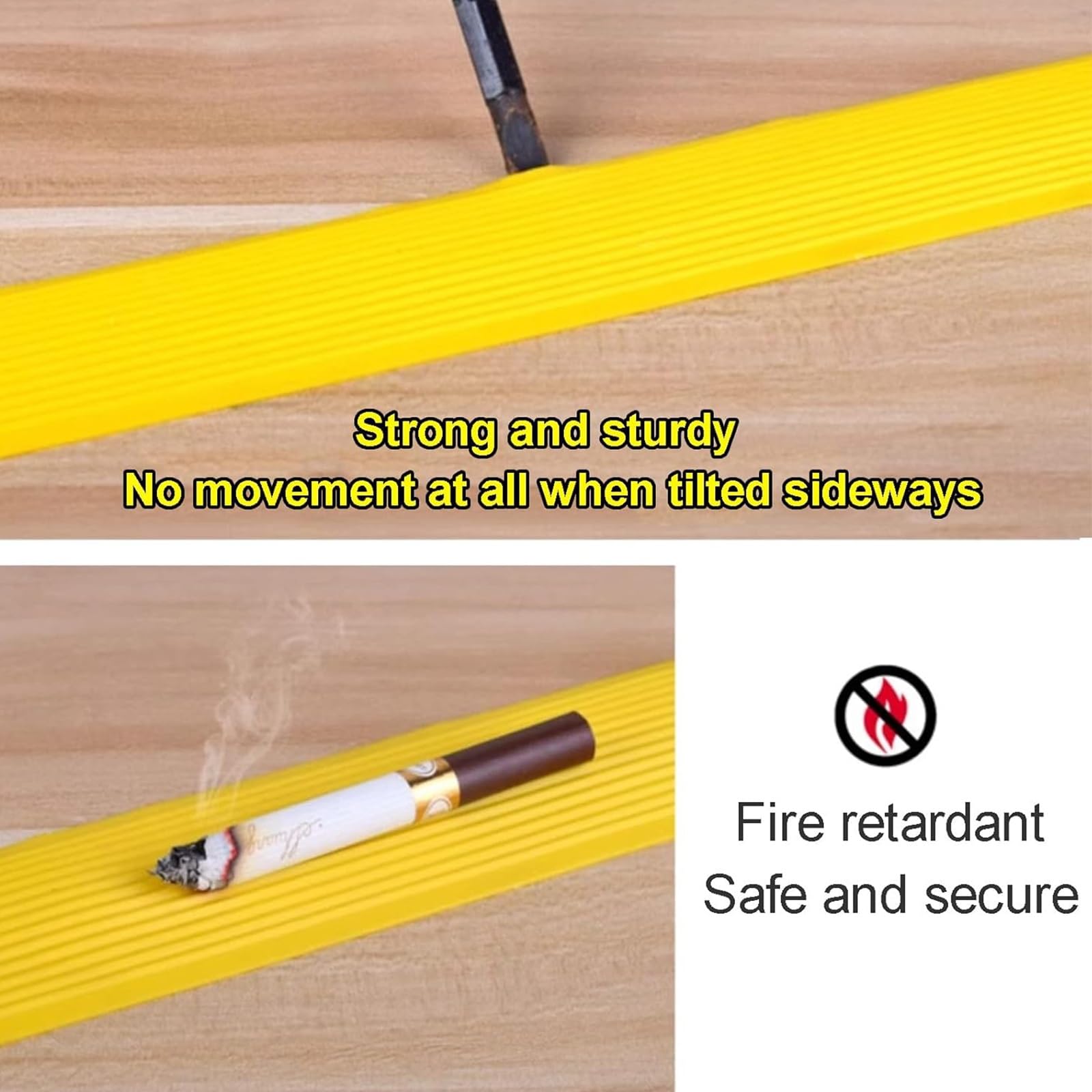Perfil De PVC Autoadhesivo De Borde for Escaleras En Forma De L, Tiras Antideslizantes for Peldaños, Esquina for Cantos - Cantonera Protector(Black,300cm)