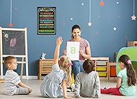 Vista 5 de FaCraft Póster en español para decoraciones de aula, póster motivacional en español para jardín de infantes, escuela primaria, escuela secundaria