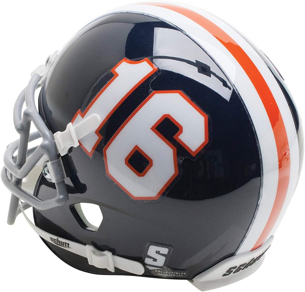 Schutt Sports NCAA Virginia Cavaliers Mini Authentic Football Helmet, Alt. 3 : Sports & Outdoors