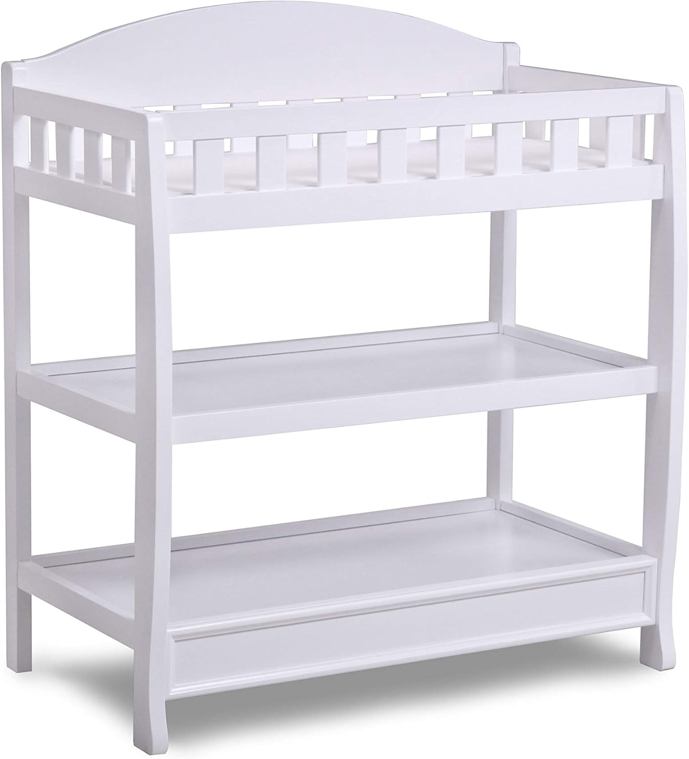 Delta Children Infant Changing Table with Pad, White Amazon.ca Baby