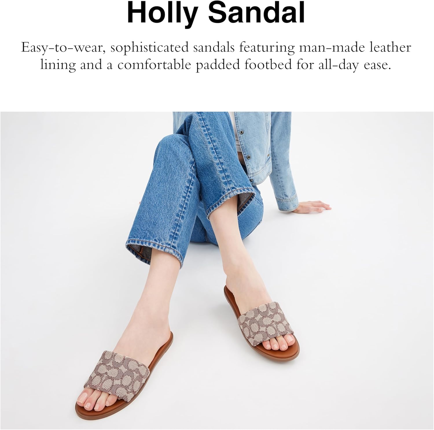 COACH womens Holly Sandal - Image 2