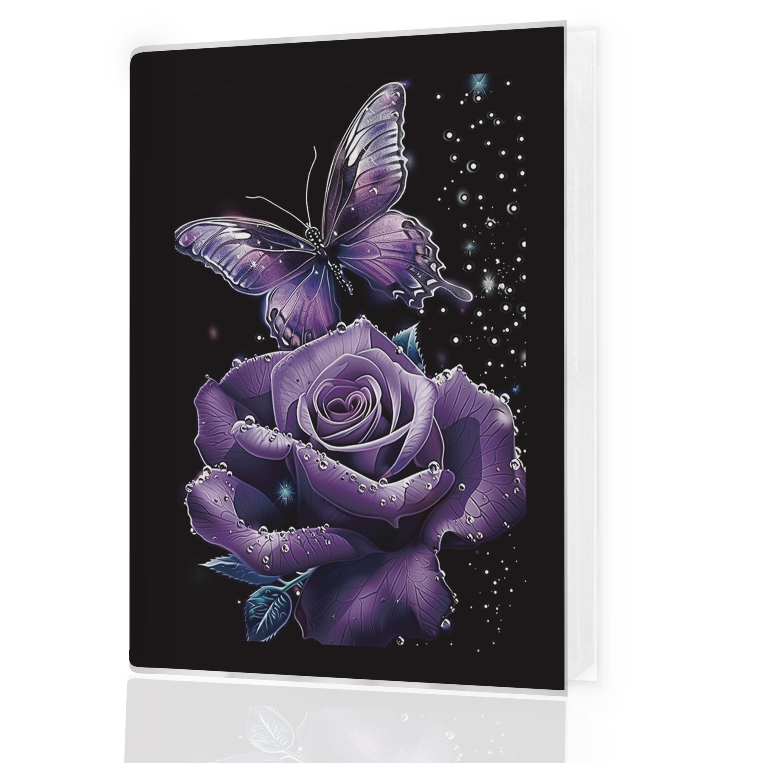 Album photo papillon violet 10x15 cm pour 36 photos souvenirs