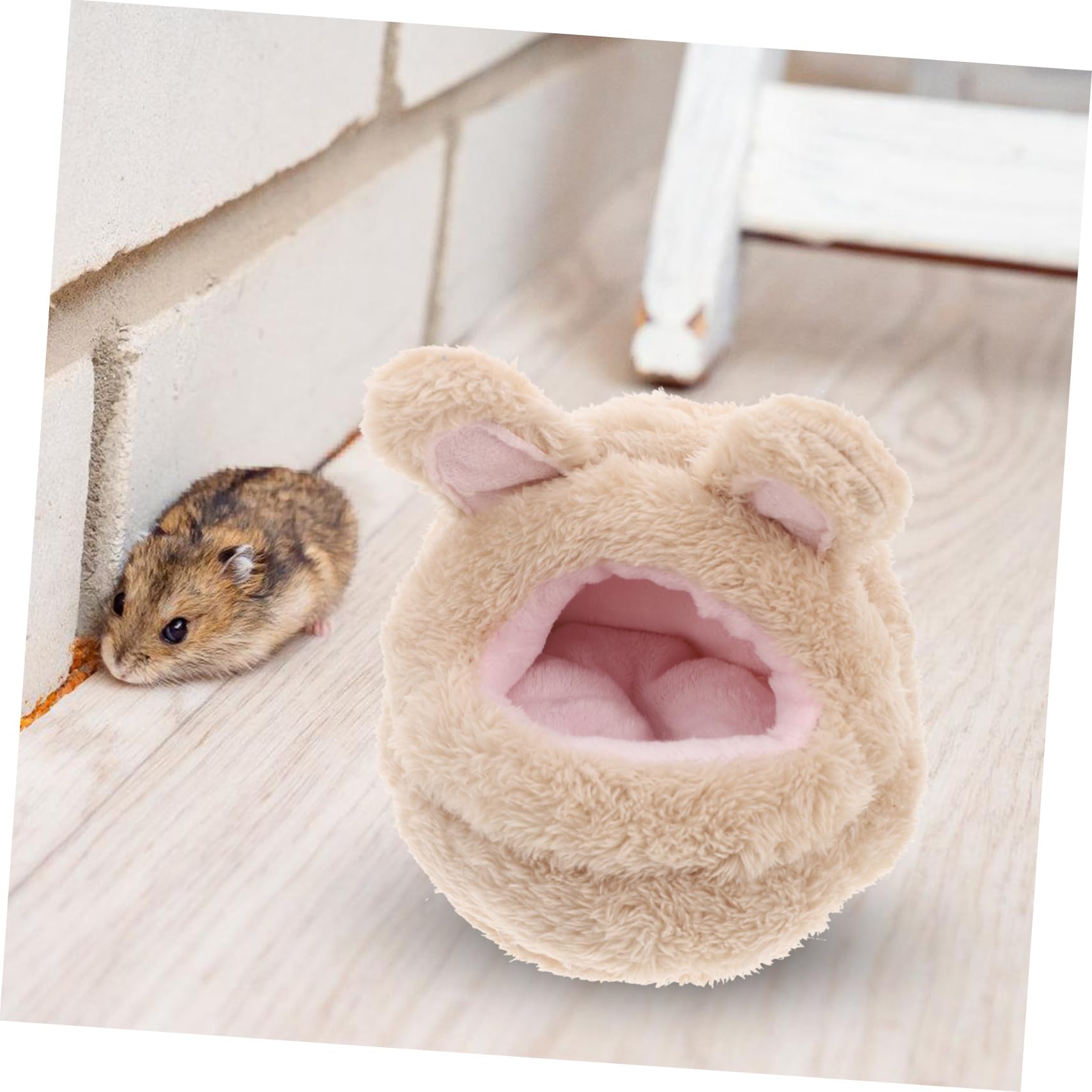 KEWUF Hamster Geschirr & Leine - Einstellbar Aus Weichem Nylon