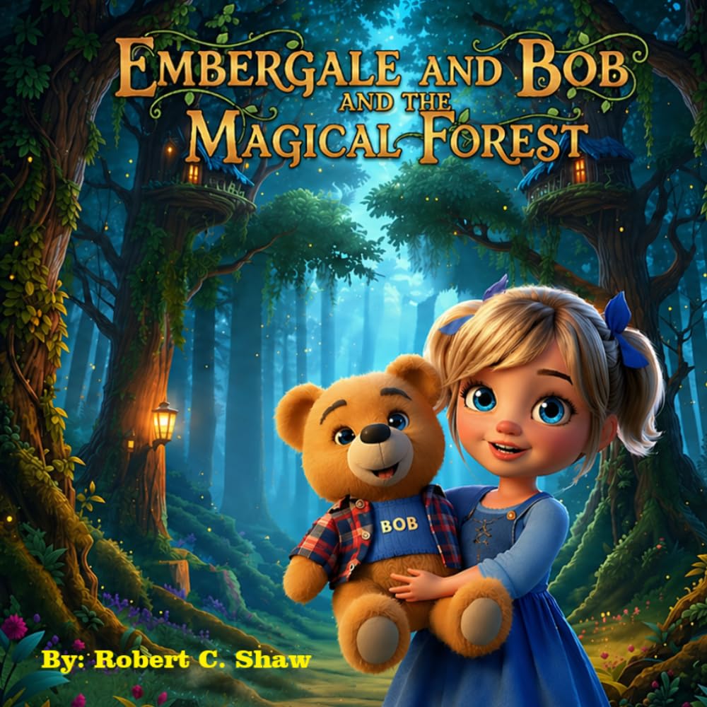 Embergale and Bob: AND THE MAGICAL FOREST / talking teddy bear / a world of magic and wonder / teaches a lesson of courage, empathy, confidence.