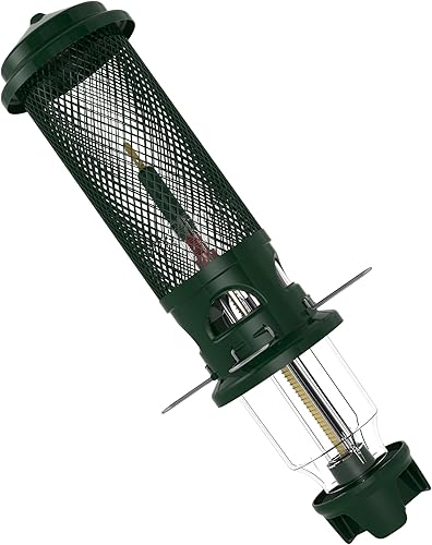 Miniatura 3 de Comedero para pájaros a prueba de ardillas Buster Legacy con 4 perchas de metal capacidad de semillas de 26 libras