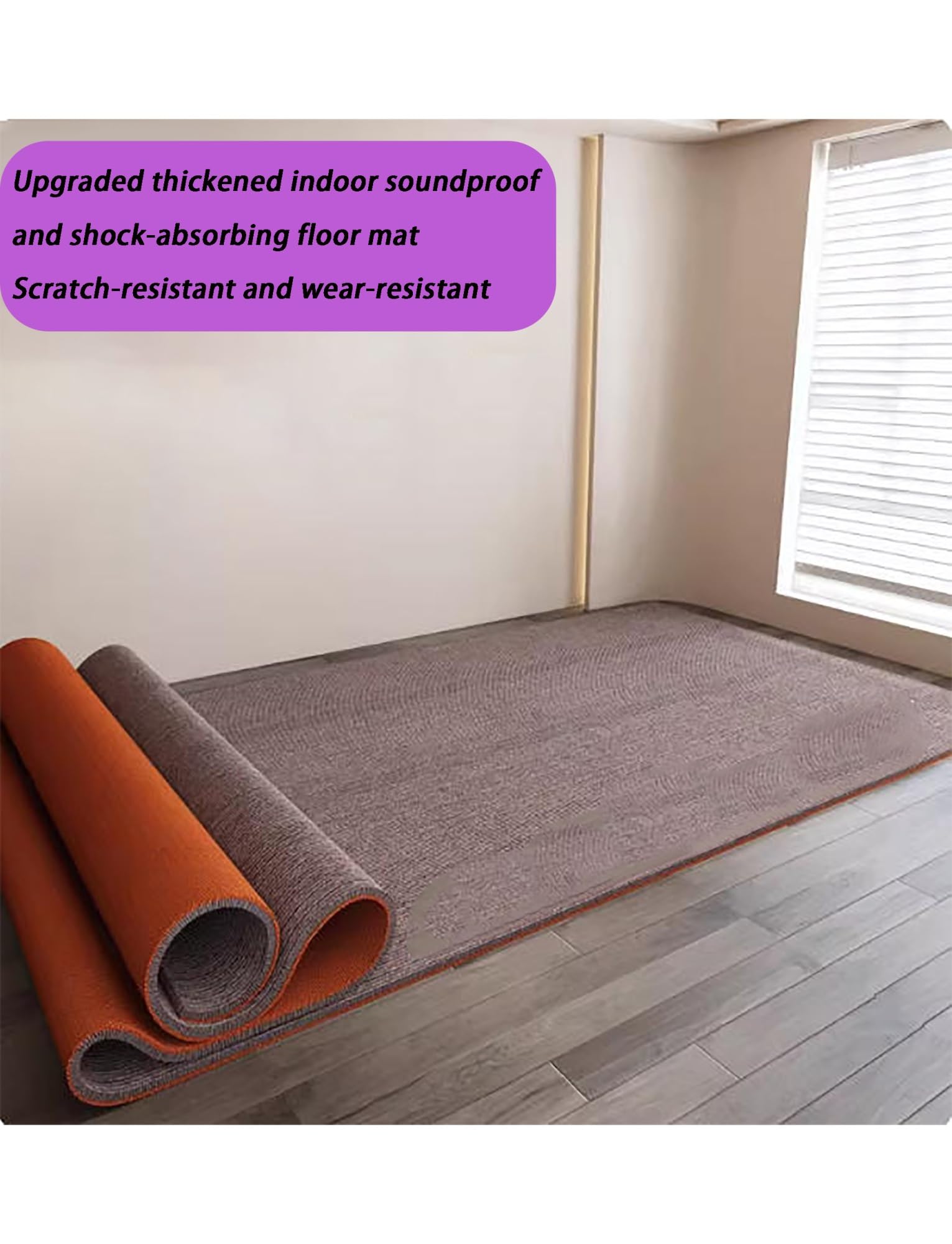 Duża antypoślizgowa mata na biurko do salonu, nadaje się do prania, dywan kuchenny z krótkim włosiem, podkładka na zewnątrz, do przedpokoju, 15 x 1,2 m, idealna do sypialni i salonu