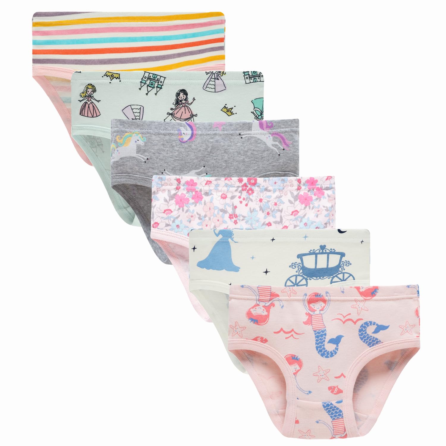 Girls Soft Panties Toddler Girls Cotton Underwear Kids Briefs