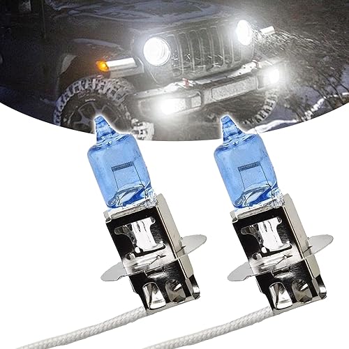 Miniatura 10 de 9006 Bombilla para Faro 9006 Bombillas Halógenas para Faros, Bombillas Halógenas Ultra Blancas para Faros 12V 100W Luz Alta Luz Baja Bombillas para