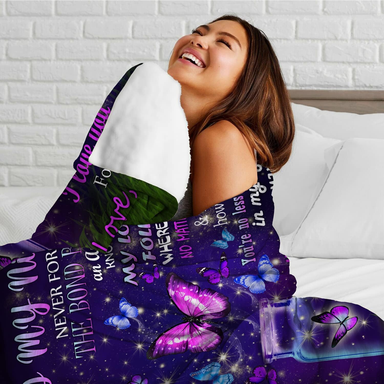 Niece Gifts from Auntie, to My Niece Blanket, Niece Graduation Gift Ideas, Niece Gifts from Auntie, Niece Blanket 60"x50" - Image 4