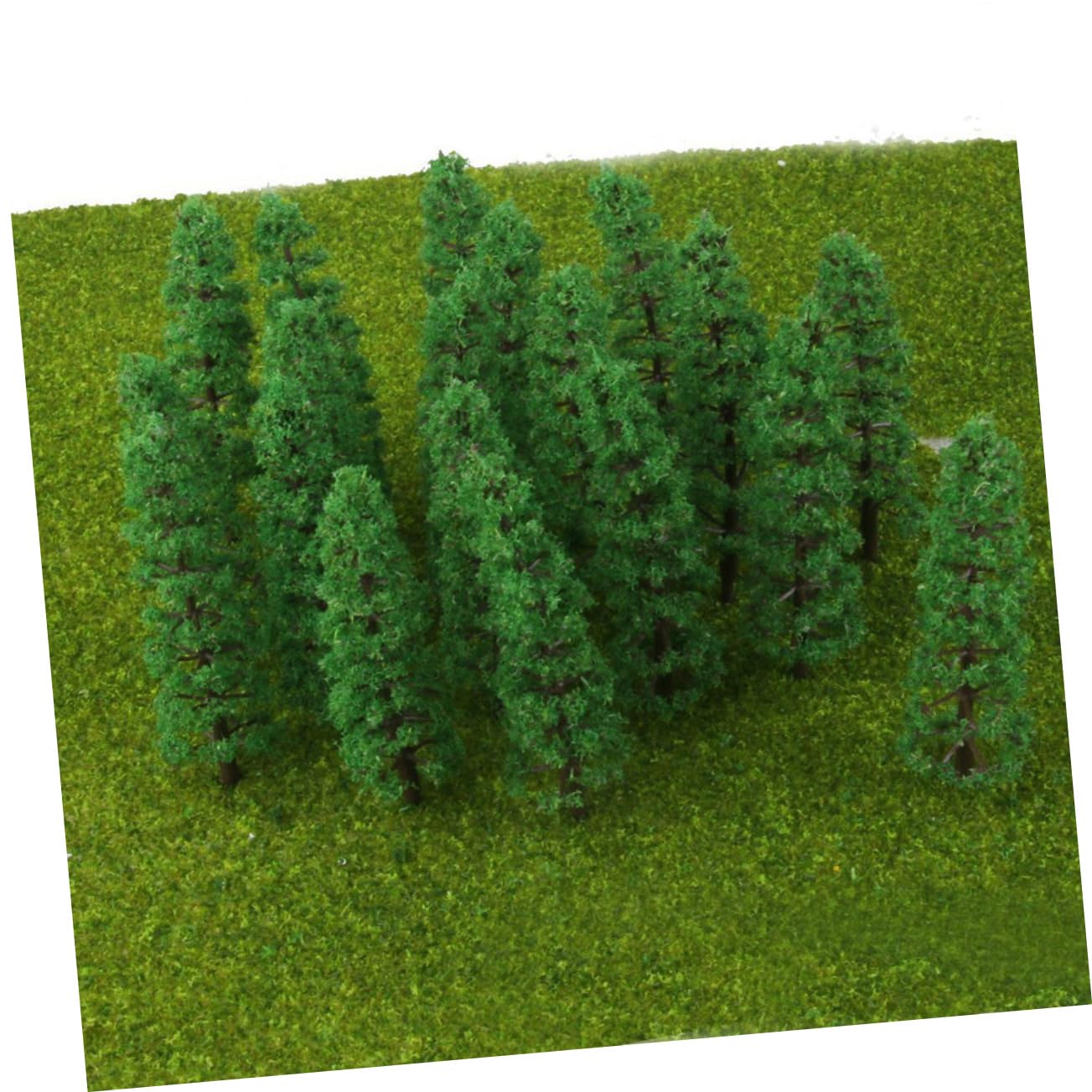 MAGICLULU 3 Set Di Mini Abeti Realistici in Scala 1/100 Per Modellismo Ferroviario 20 Pezzi * 3