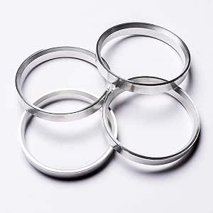 Aluminum Hubcentric Rings – 67.1mm OD To 66.1mm ID – Set Of 4 – Sonic Tuning Style