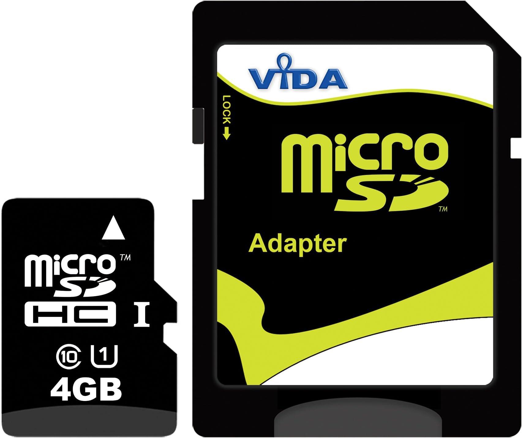 New Vida IT 4GB Micro SD SDHC Memory Card For BlackBerry - Bold 9000 - Bold 9650 - Bold 9700 - Bold 9780 Mobile Phone - Tablet PC - Lifetime Warranty