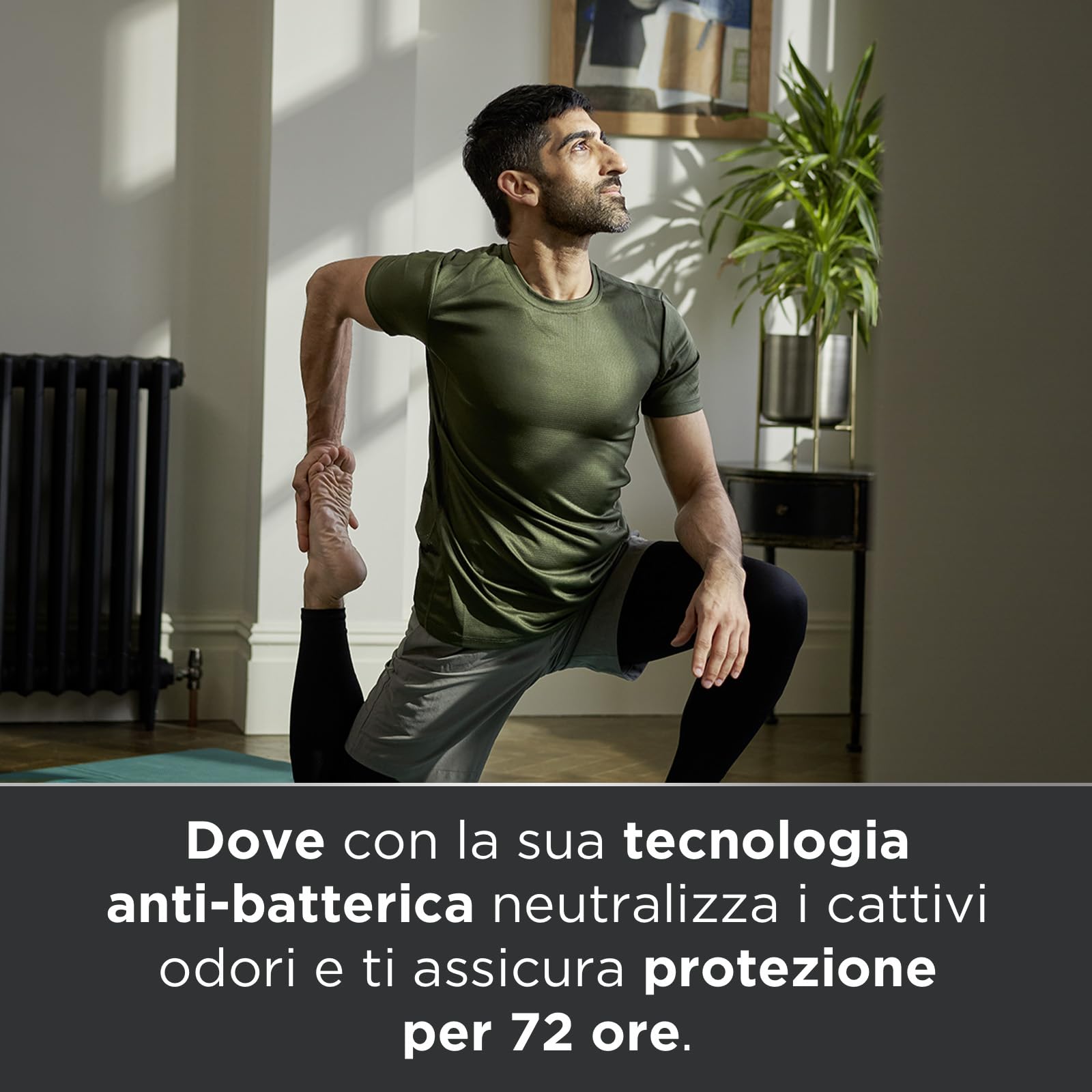 Dove Men Care, Deodorante Uomo Stick, Clean Comfort Advanced Care, Antitraspirante, Protezione Fino a 72 Ore, con Antibacterial Odour Control Technology, e 1/4 di Crema Idratante Dove, 6 Pezzi da 50ml
