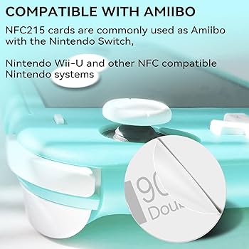 POFIBO 60 Adesivi NFC NTAG215 - Programmabili Per Smartphone, Con Chip Da 504 Byte