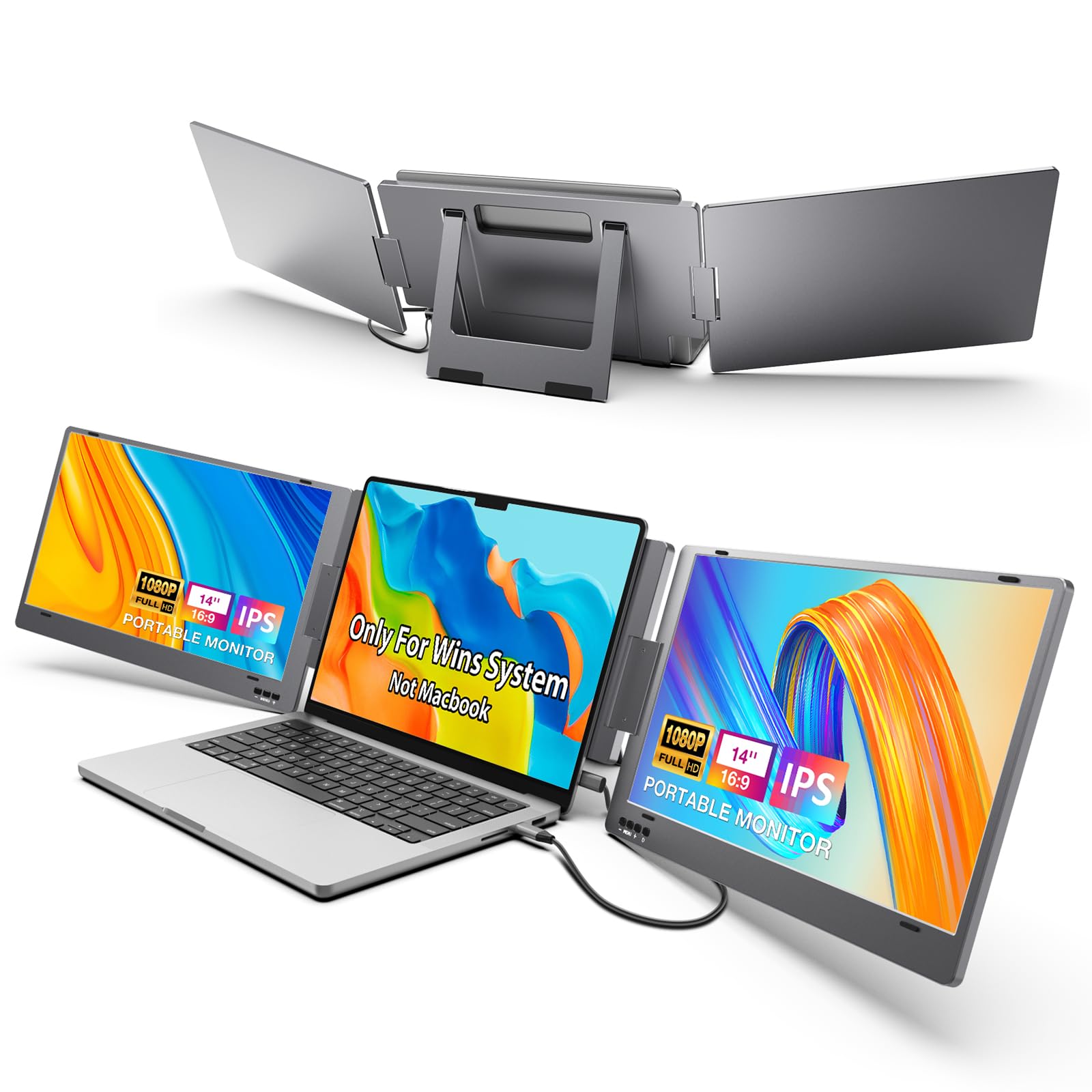Amazon.com: KYY Triple Laptop Screen Extender, 14