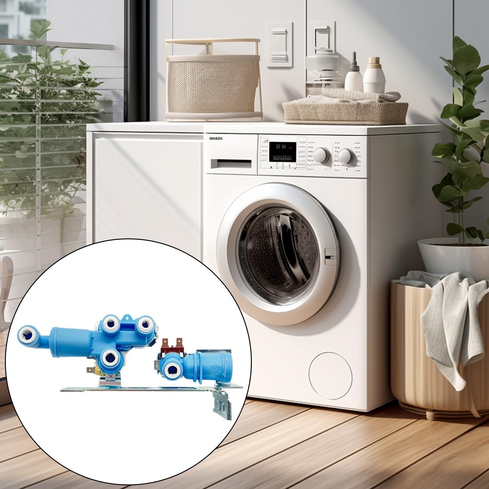 Válvulas de entrada de agua para refrigerador de alta presión para máquina de hielo 242253002, piezas de repuesto para fijación de electrodomésticos, válvulas de agua, pieza de reparación