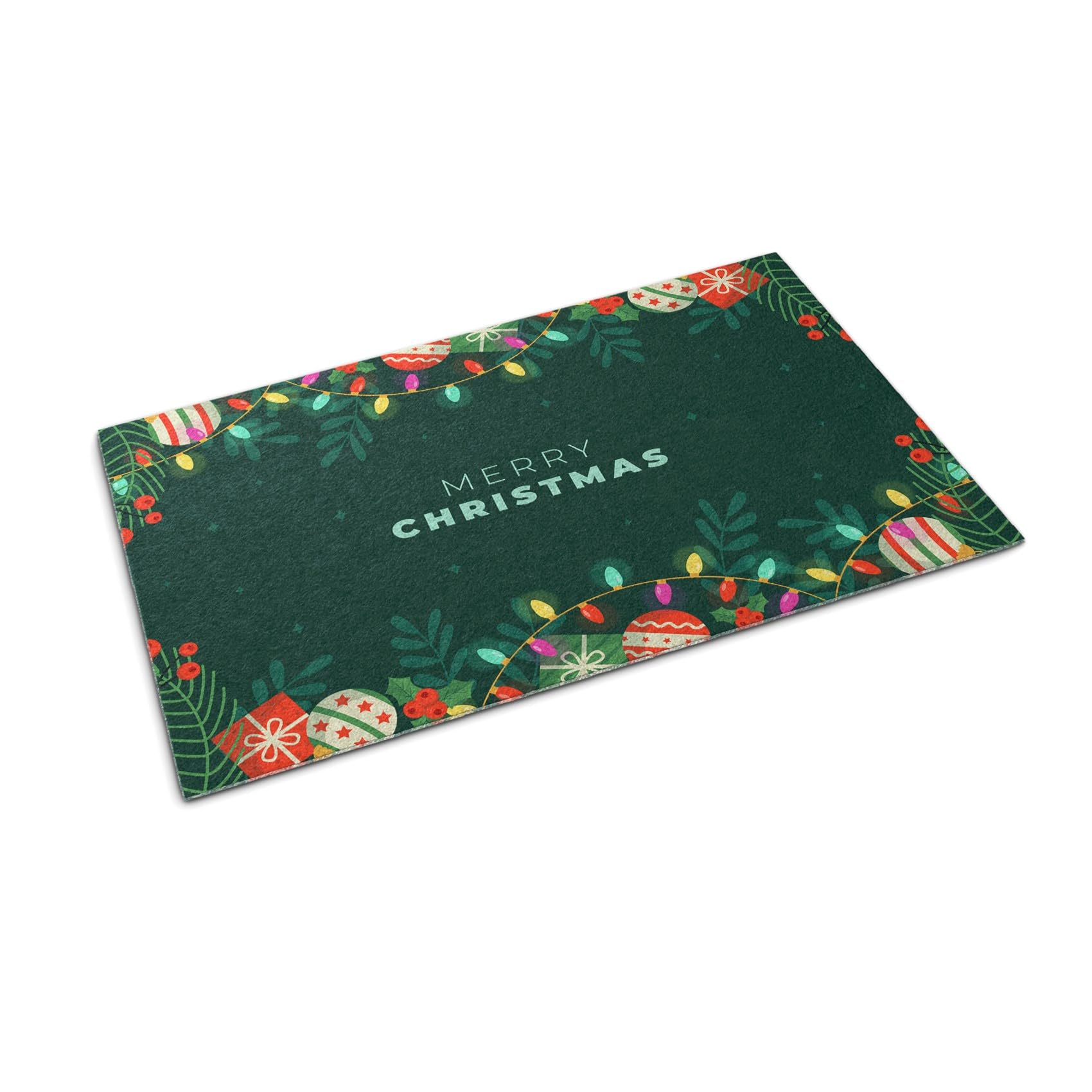 Tapis d'entrée extérieur Tulup 60x40 cm durable et antidérapant