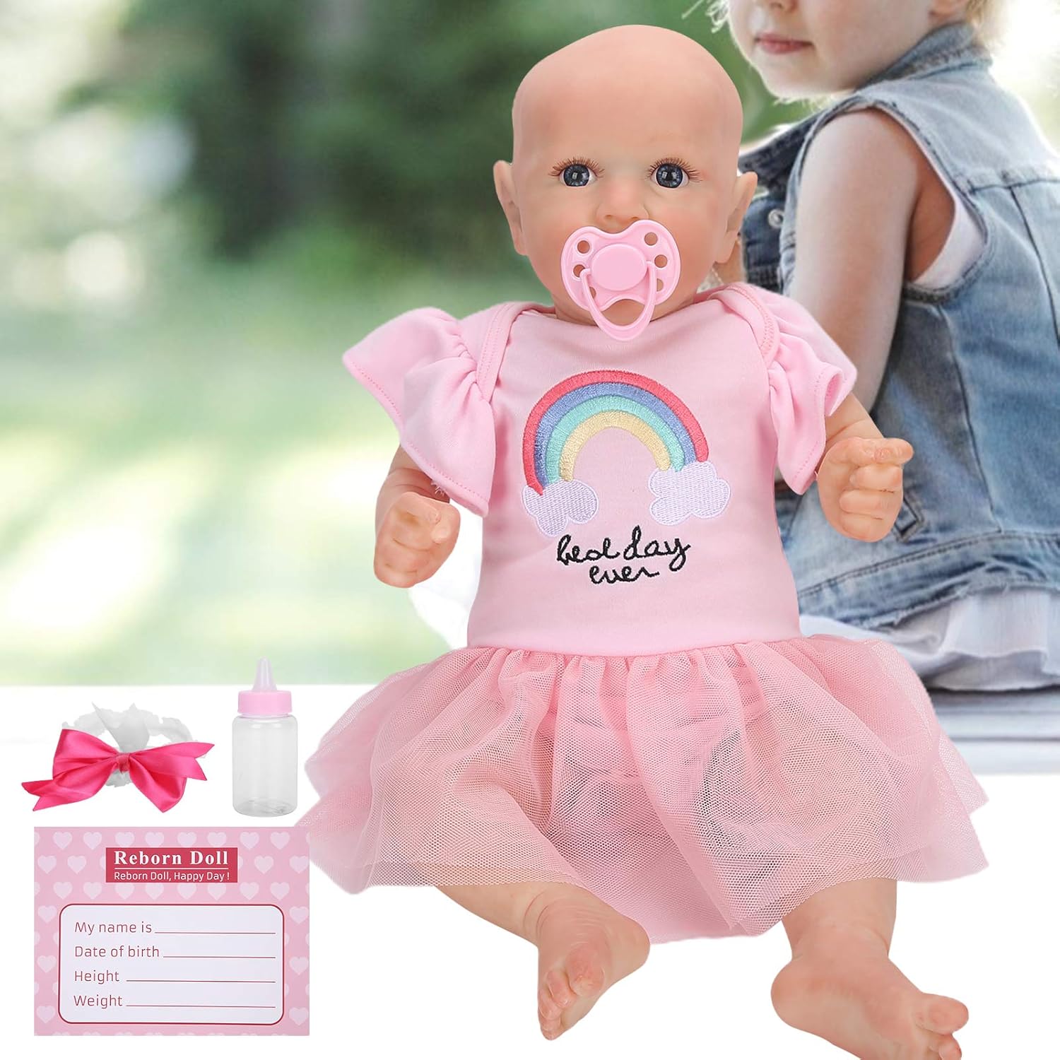 リアルな女の子の人形 柔らかく生まれ変わった赤ちゃんの人形 3歳以上の子供のための誕生日プレゼント女の子のクリスマスプレゼント あす楽対応