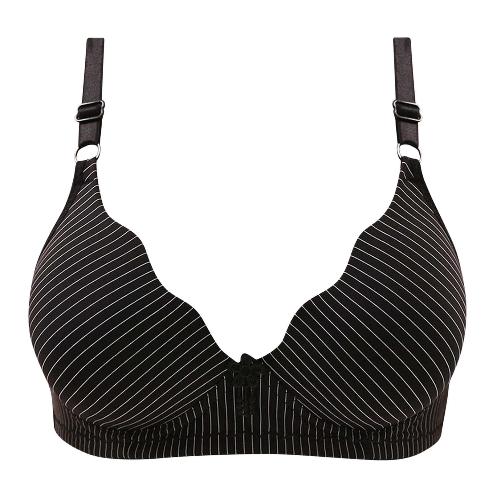 Bras for Women Full Coverage Wireless Bra Minimizer for Large Bust Seamless No Underwire Comfort Non Padded Push