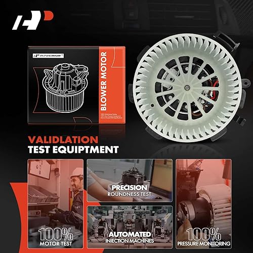 Miniatura 6 de A-Premium Conjunto de motor del soplador de calentador HVAC compatible con vehículos Mercedes-Benz, Dodge y Freightliner, Sprinter 2500, Sprinter