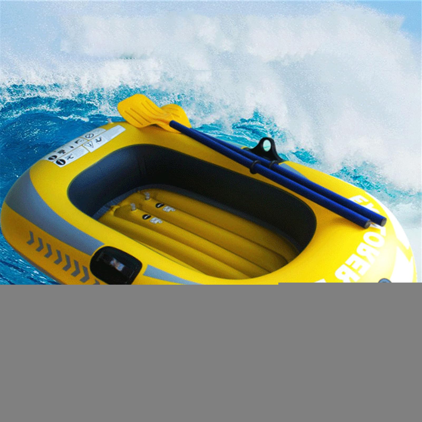 Kayak gonfiabile a due - Kayak a doppio mare, zattera in PVC estivo