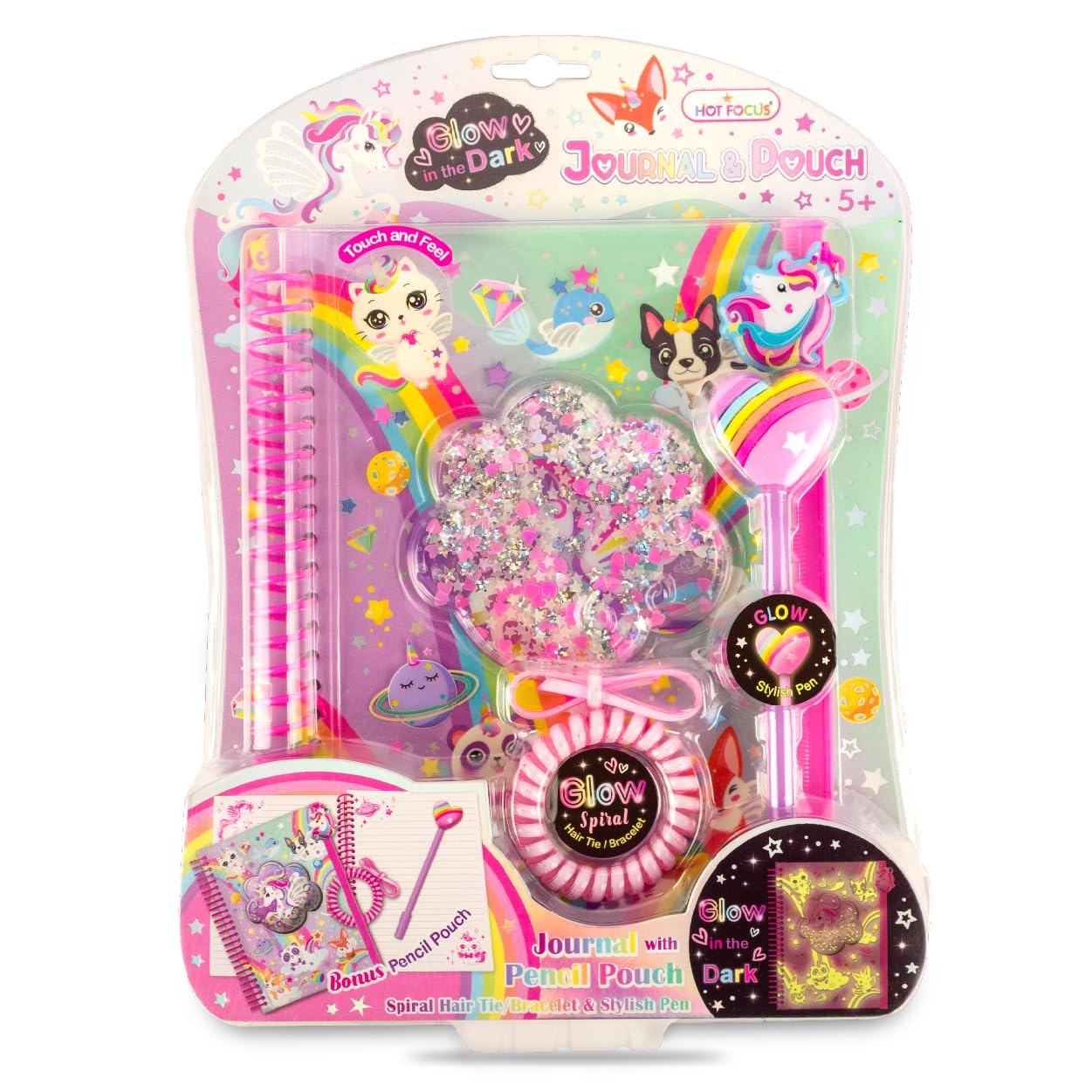 Amazon.com: Hot Focus Unicorn Journal Kit for Girls Ages 6 7 8-12